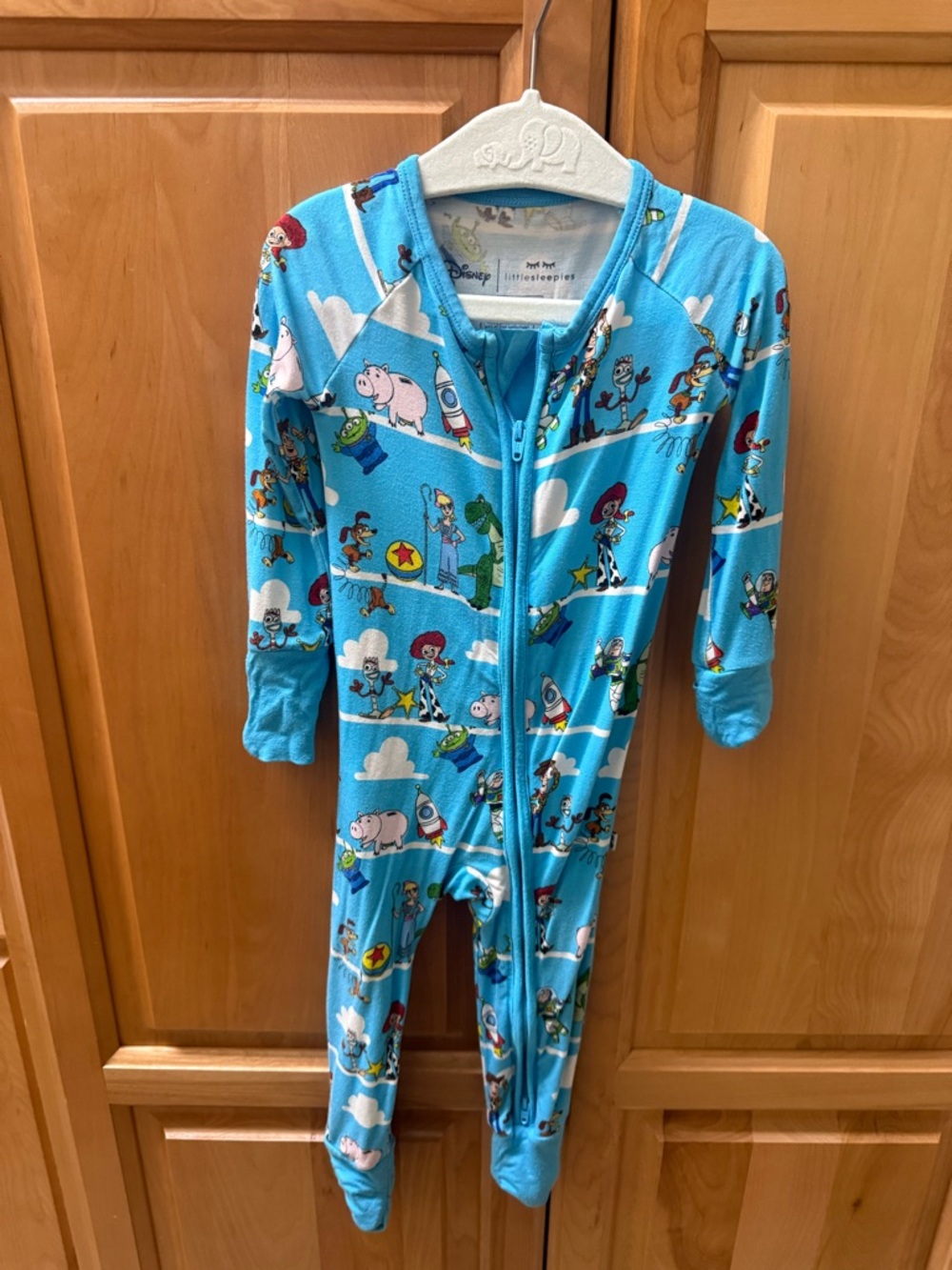 Disney Toy Story Blue little sleepies zippy